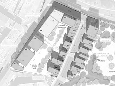 maison du conseil général de l'isère plan d'étage courant